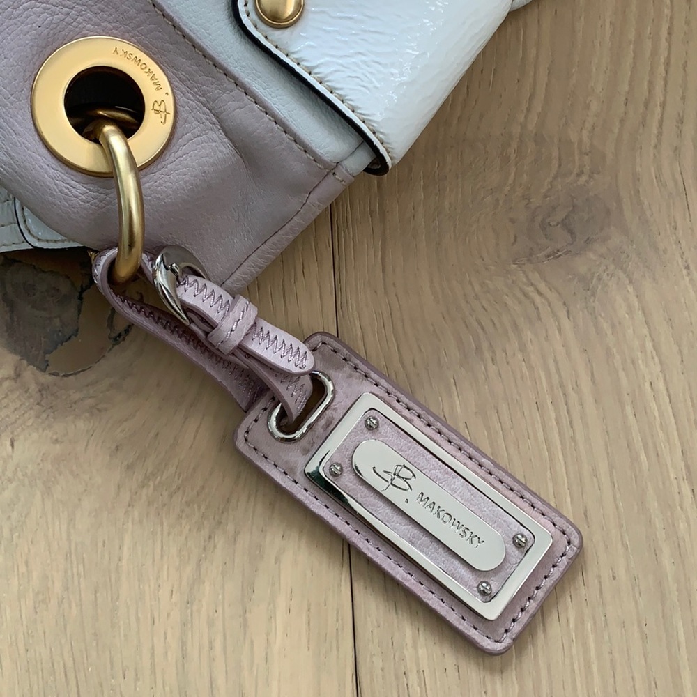 B Makowsky | Color Block Bag - image 3